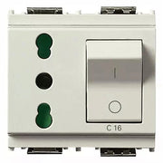 VIMAR IDEA - PRESA 2P+T 16A P17/11 INTB+MT C16 BIANCO