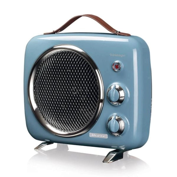 Ariete termoventilatore vintage, freddo e caldo, termostato regolabile, maniglia per facile trasporto, 2000 w, verde - ARI0808/05