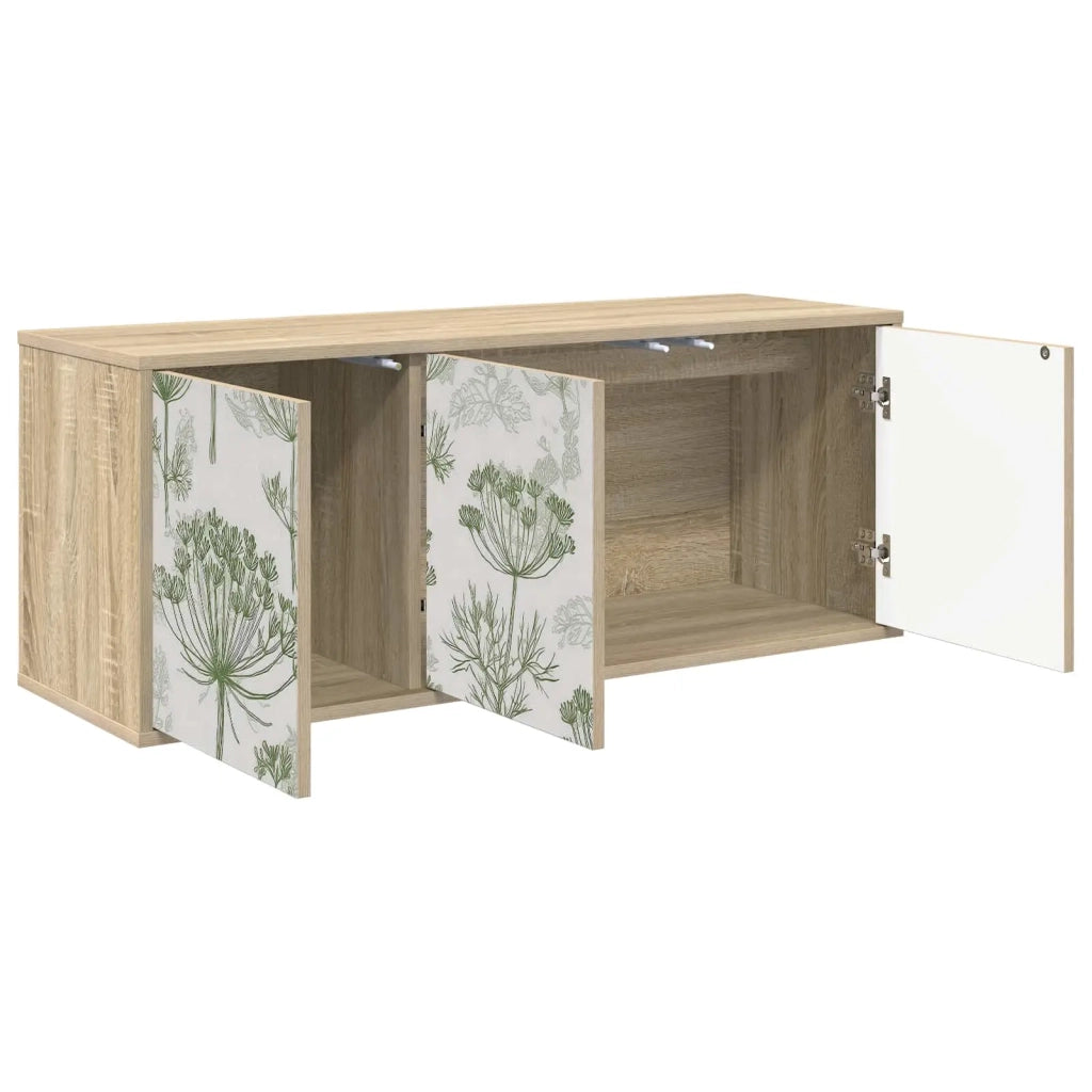 Mobile TV da Parete GOTHA 102 x 33 x 40 cm Rovere Sonoma 8007187
