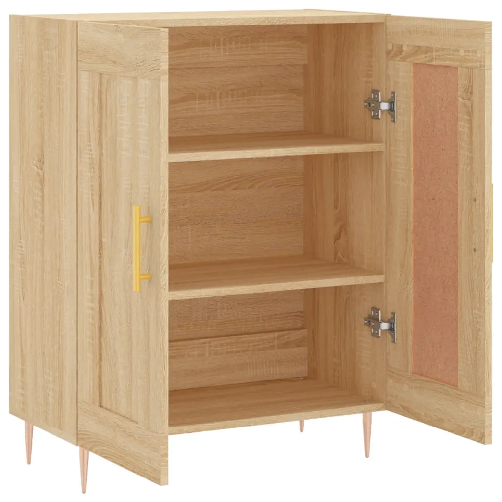 Credenza | Madia | Buffet da pranzo | Armadio da pranzo Rovere Sonoma 69,5x34x90 cm in Legno Multistrato