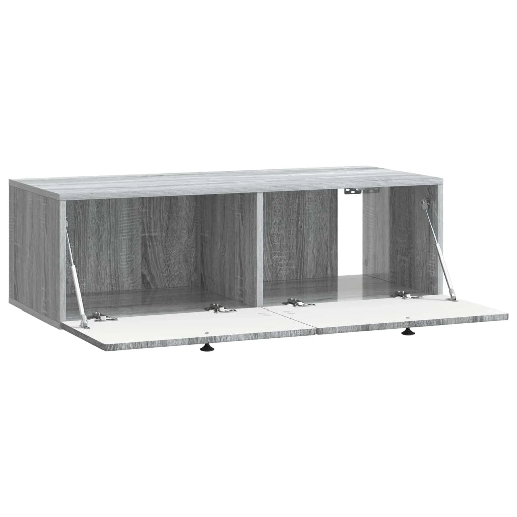 Mobile Porta TV da Muro Grigio Sonoma 98 x 41 x 30 cm