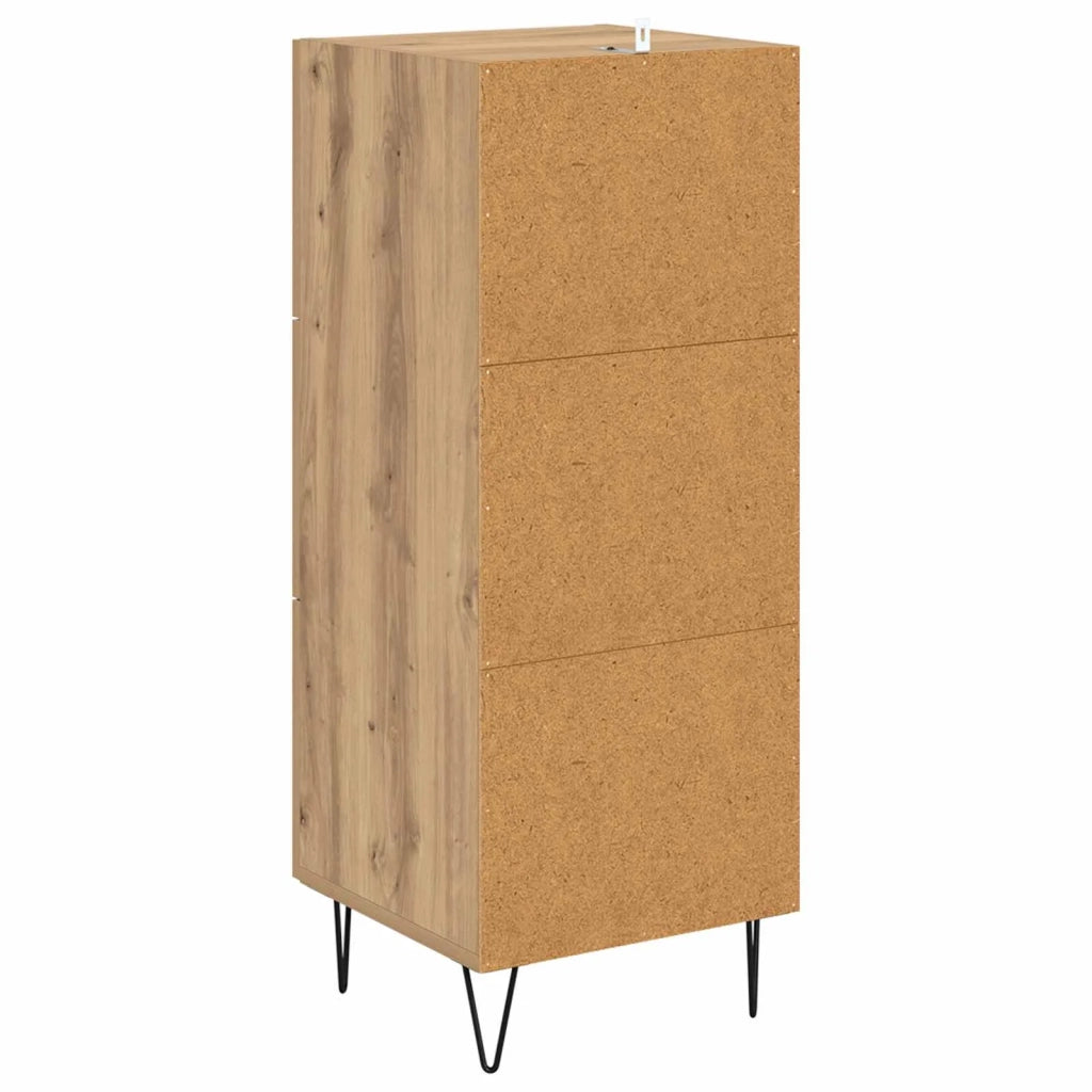 Credenza rovere artigianale 34 x 34.5 x 90 cm Legno multistrato 881550