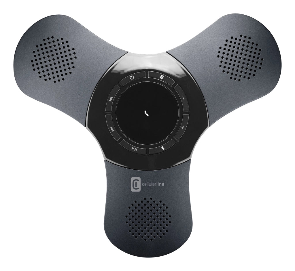 Cellularline ufo conference speaker bluetooth vivavoce con 2 altoparlanti e talk time di 5 ore - BTSPKUFOCONFERENK