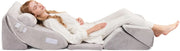 Set di 6 cuscini con zeppa in memory foam, cuscino da lettura con poggiatesta e cuscino gambe rialzate per dopo la chirurgia, gravidanza, sonno laterale
