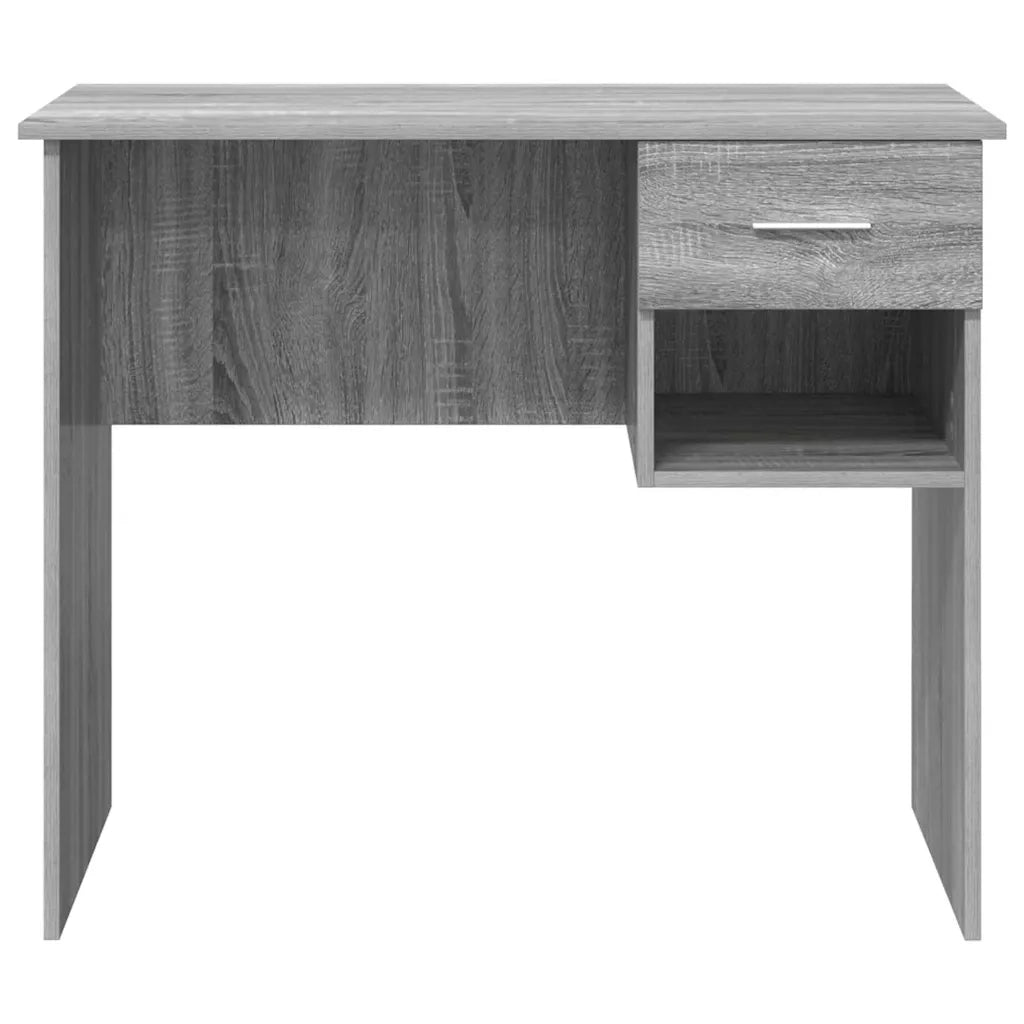 Scrivania Grigio Sonoma 90 x 49 x 75 cm Legno multistrato 869271
