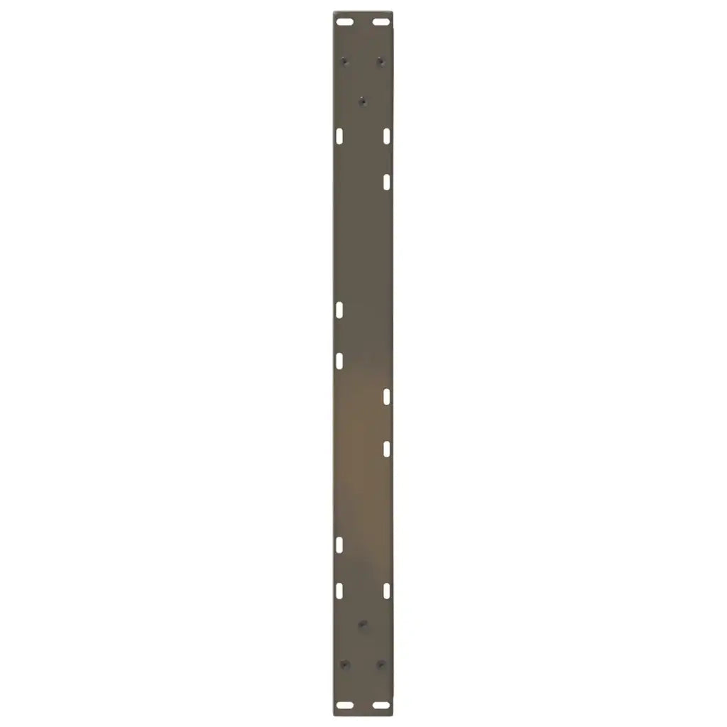 vidaXL Gambe per tavolino da caffè 2 pz in acciaio naturale 70x(30-31,3) cm
