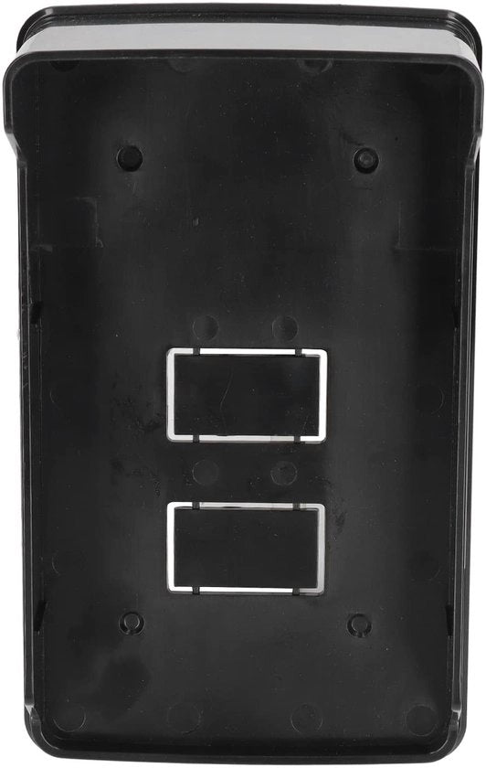 Copertura del Campanello di Casa Resistente al Tempo - Protezione contro l'Usura - Materiale Acrilico - Facile da Installare - Dimensioni Interne 230x130x80mm - Adatto per Diverse Campanelli di Casa - Scheda di Protezione del Campanello