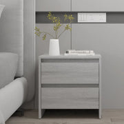 Comodino Grigio Sonoma 45x34,5x44,5 cm in Truciolato 813040