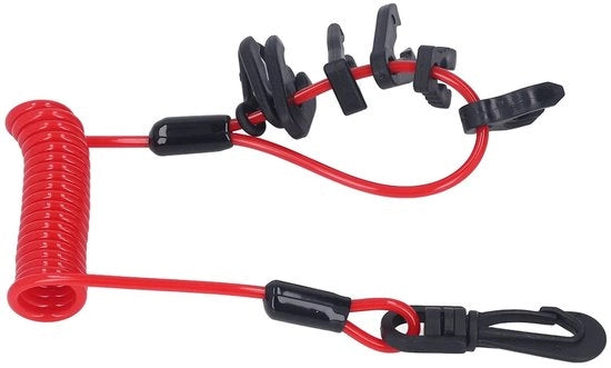 Interfaccia di emergenza per imbarcazione con cavo di arresto - Installazione facile - 1,2 m cavo di arresto - Materiale in PU resistentente