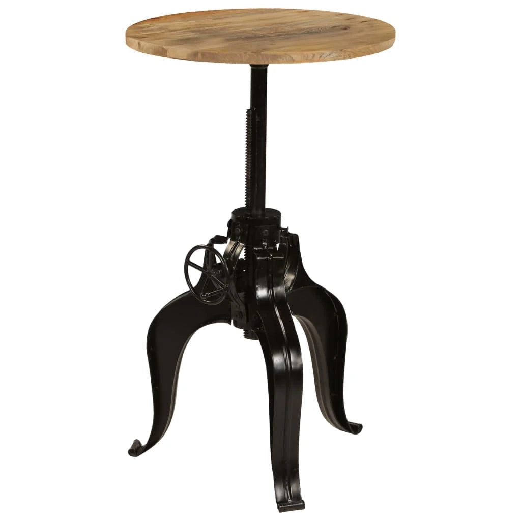 Tavolo alto tavolo da appoggio tavolo da bar/bistrot legno massello di mango 60 cm 0902069