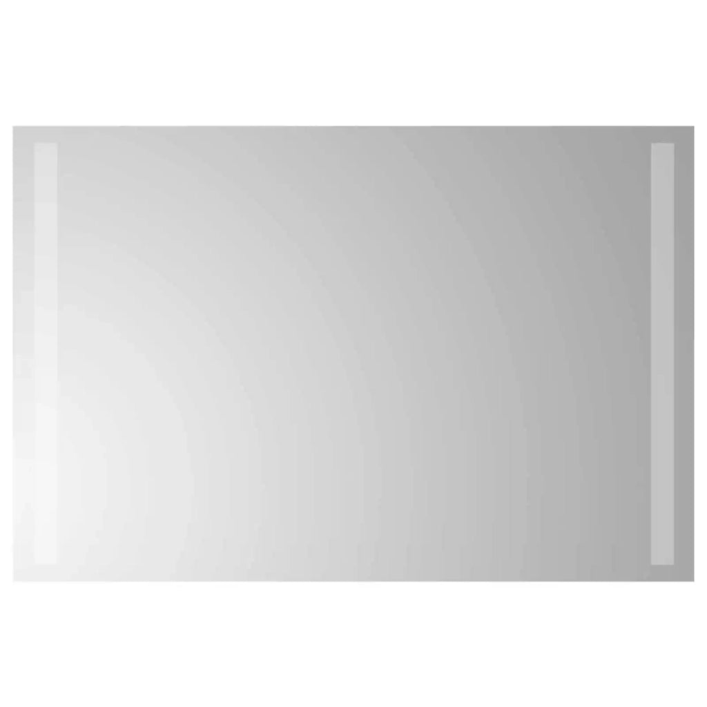 Specchio da bagno LED Trasparente 60 x 40 cm vetro temperato 42045794