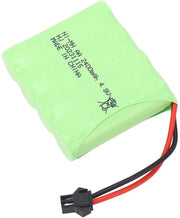 Batteria al Litio 2400 mAh - 4,8 V - Professionale per Auto RC - Prestazioni stabili - Progettata per essere leggera - Compatibile con veicoli 1/16 - Batteria per Auto RC