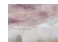 Dipinto Su Tela Pink Mountain cm 80X2,7X60