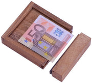 Cassaforte in legno - Disegno in legno - 1 pezzo - Legno di abete scuro