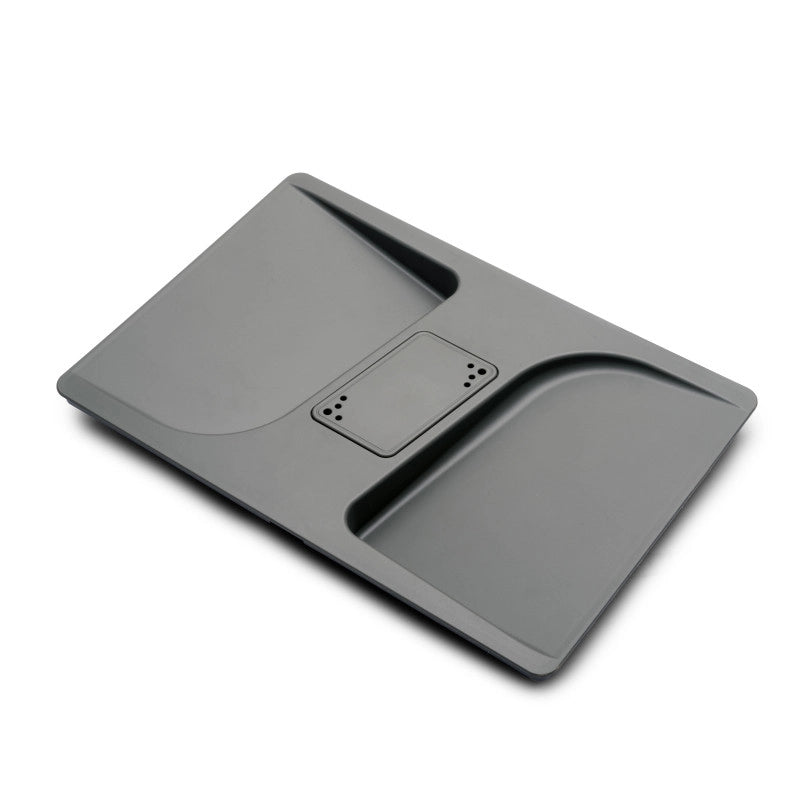 Contenitori per cassetti da cucina Recycle con coperchio anti-odore, Altezza 216mm, 1x12 lt, Grigio antracite Tecnopla..