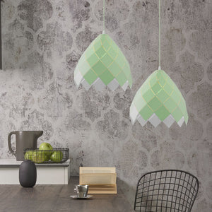 Lampada Da Soffitto Pensile Metallico Verde APP339-1CP