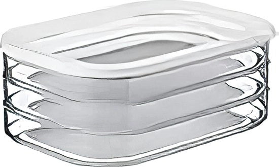 Set di conservazione del cibo Modula per iniziare - ideale per il contenimento di alimenti - resistente al lavastoviglie, bianco