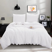 Set di coperte 135 x 200 cm, 2 pezzi, morbido e stirato, coperta di letto con chiusura a raccordo, microfibra, set di coperte di letto, letto singolo, coperta di letto 135 x 200 cm + 1 cuscino coprente 80 x 80
