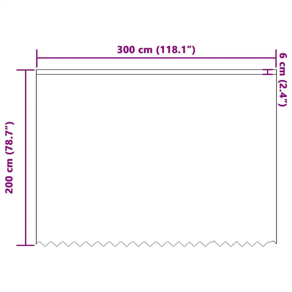 vidaXL Tende con tende Floreale Bianco Poliestere