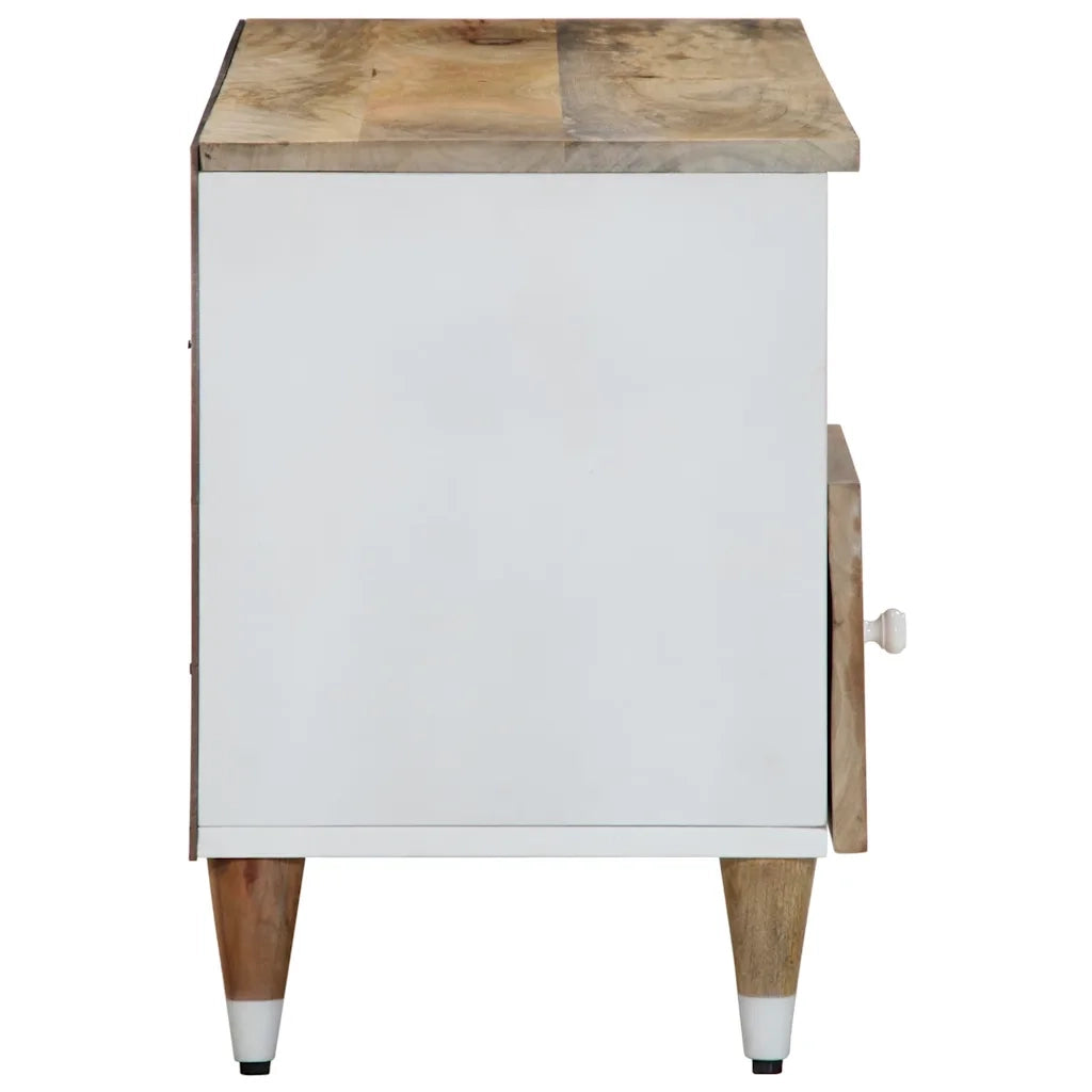 Mobile Porta TV 100x33,5x46 cm in Legno Massello di Mango 4018682