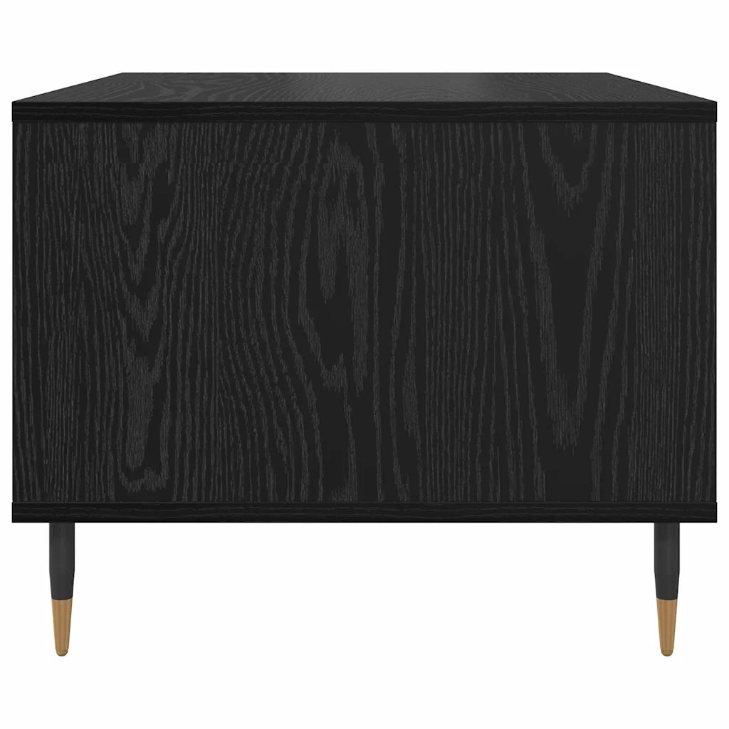 Tavolino da salotto Rovere nero 60 x 50 x 40 cm 879608
