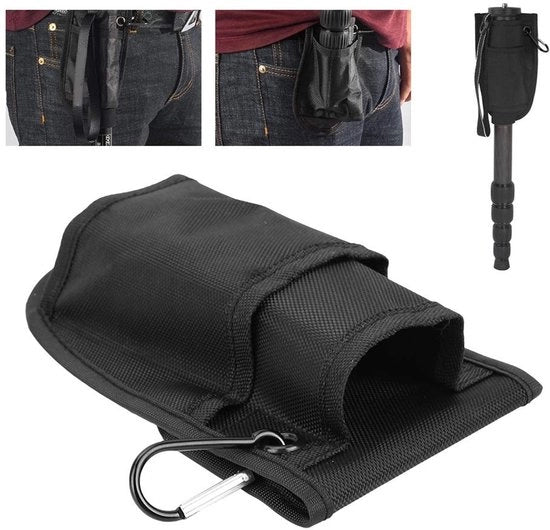 Borsa fotografica DSLR impermeabile - duraturo - due strati - cinturino - adatto per monopodi - Borsa per macchina fotografica