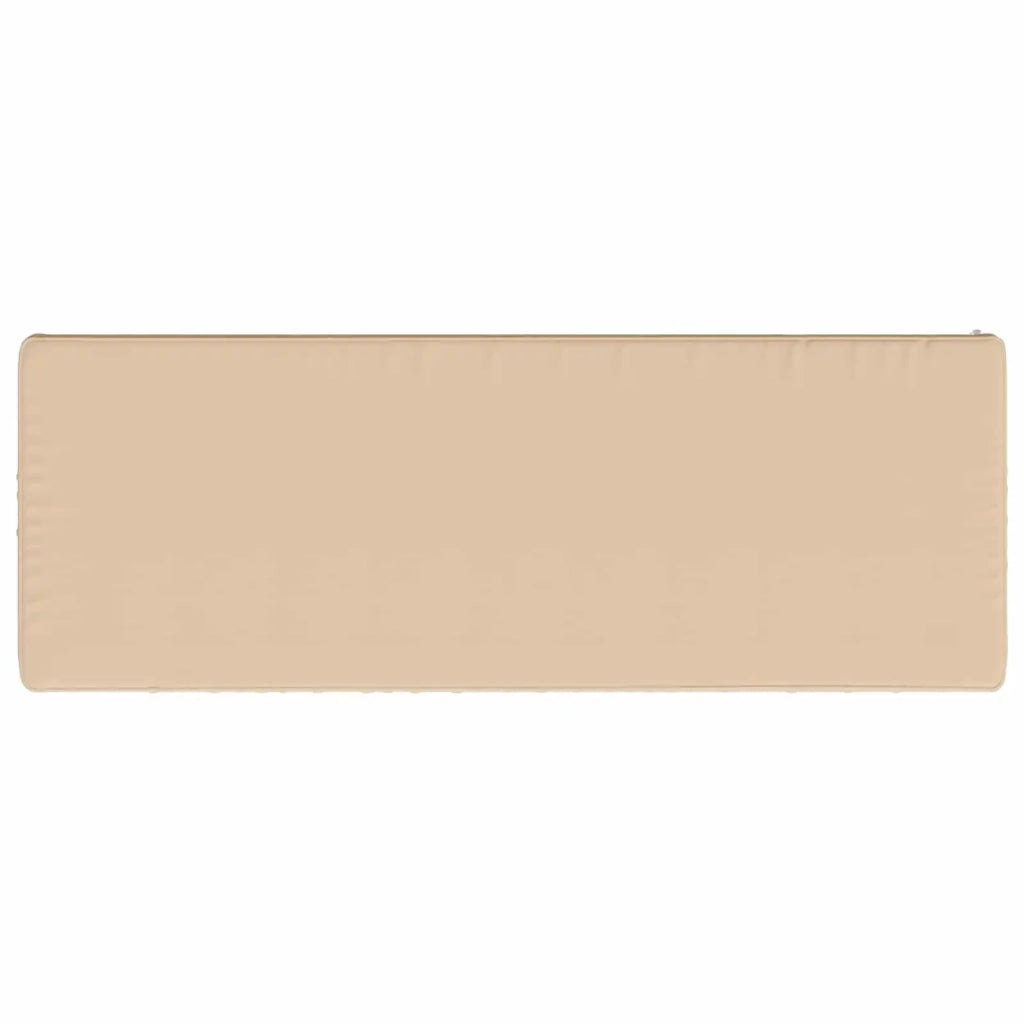Cuscini per Panchina a 2 Pezzi VUGHT 2 pz 100% Poliestere Crema 951133