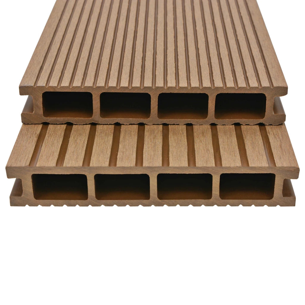 Pavimento da Deck 30 pcs Colore Teak WPC 3444783