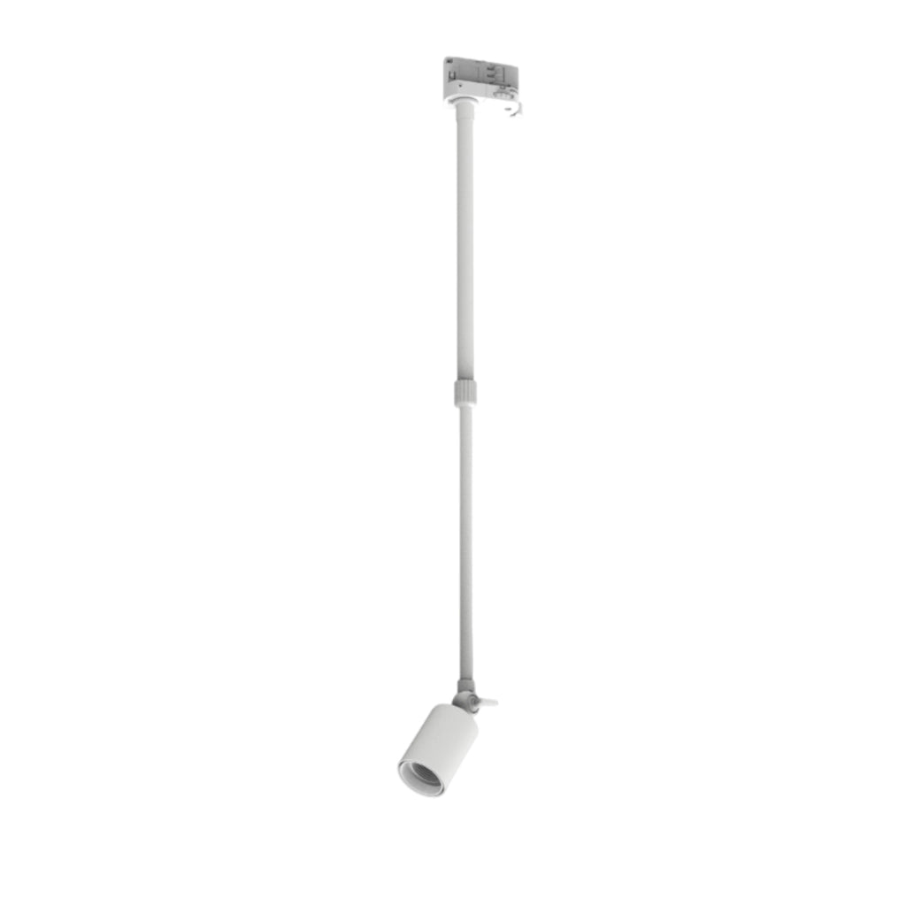 Connettore Binario Plafoniera Bianco E27