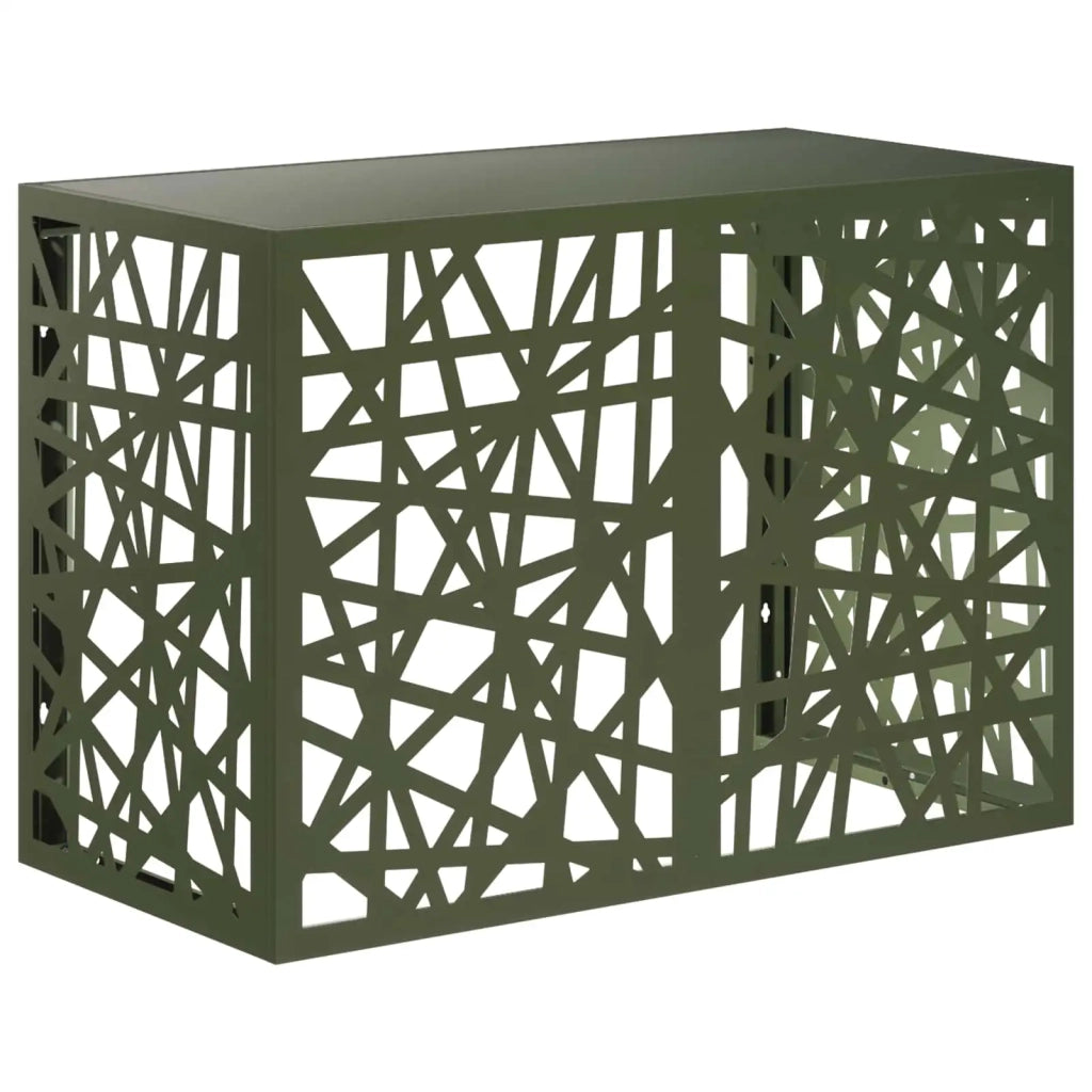 Copertura per condizionatore d'aria Verde Oliva Acciaio 8014160