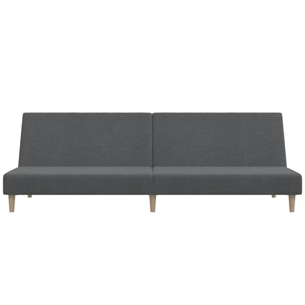 Divano letto | Sof¨¤ letto | Letto singolo a 2 Posti Grigio Chiaro in Tessuto