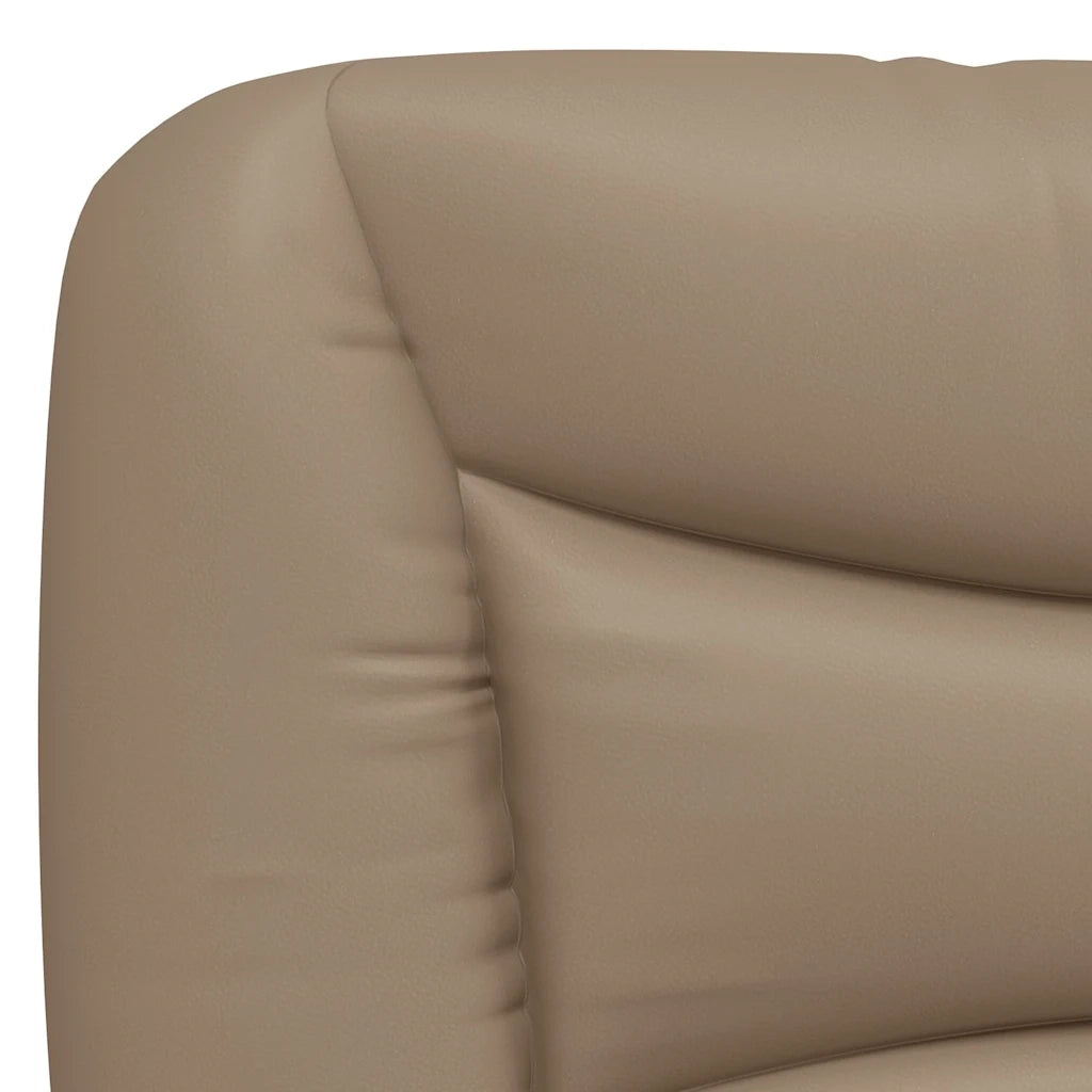 Giroletto senza Materasso-Struttura Letto Hvar Cappuccino 140x200 cm in Similpelle