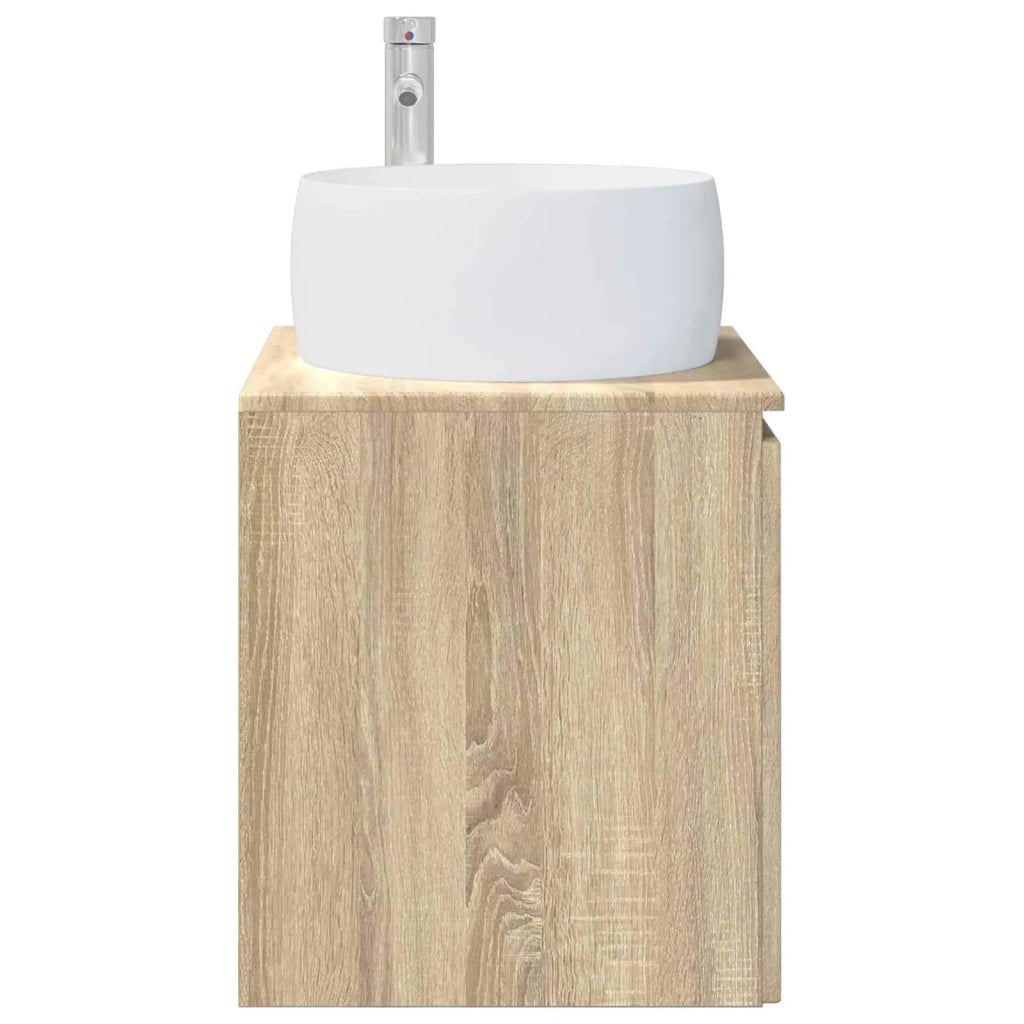 Mobile Lavabo da Parete Rovere Sonoma 49,5 x 44,5 x 66 cm 890454