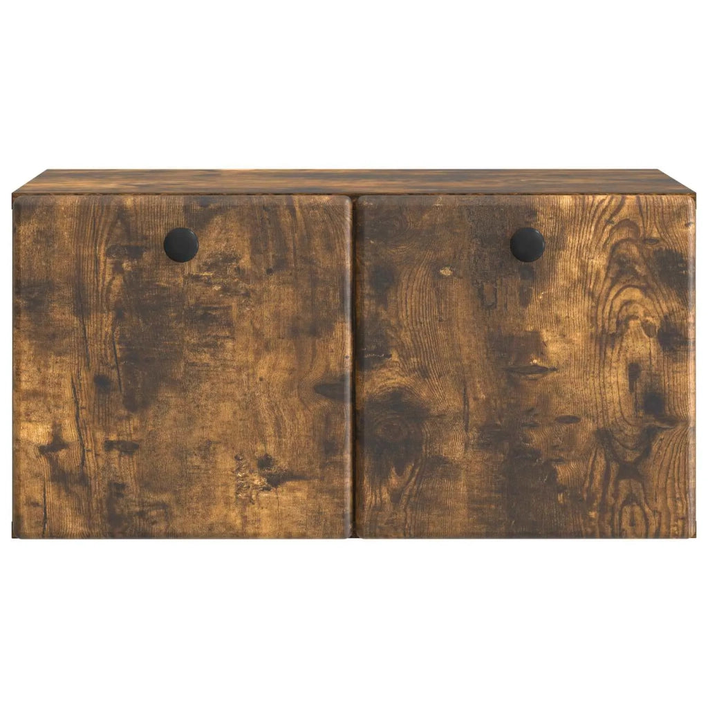 Mobile Porta TV da Muro 59,5 x 31 x 30 cm Rovere Fumo 899220