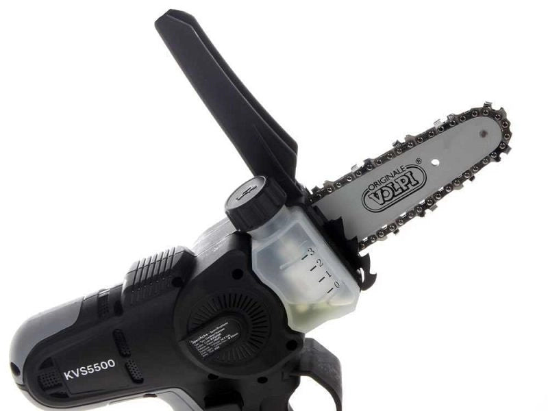Potatore a batteria Volpi KVS5500 con 2 batterie 14,4V 4,0Ah barra da 10cm