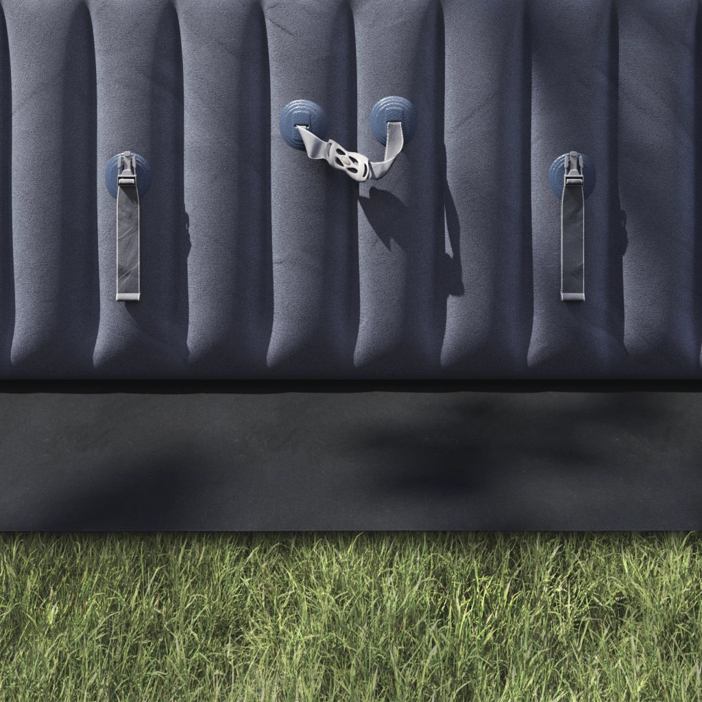 Copertura per piscina rettangolare Nera PVC 750 x 372 cm