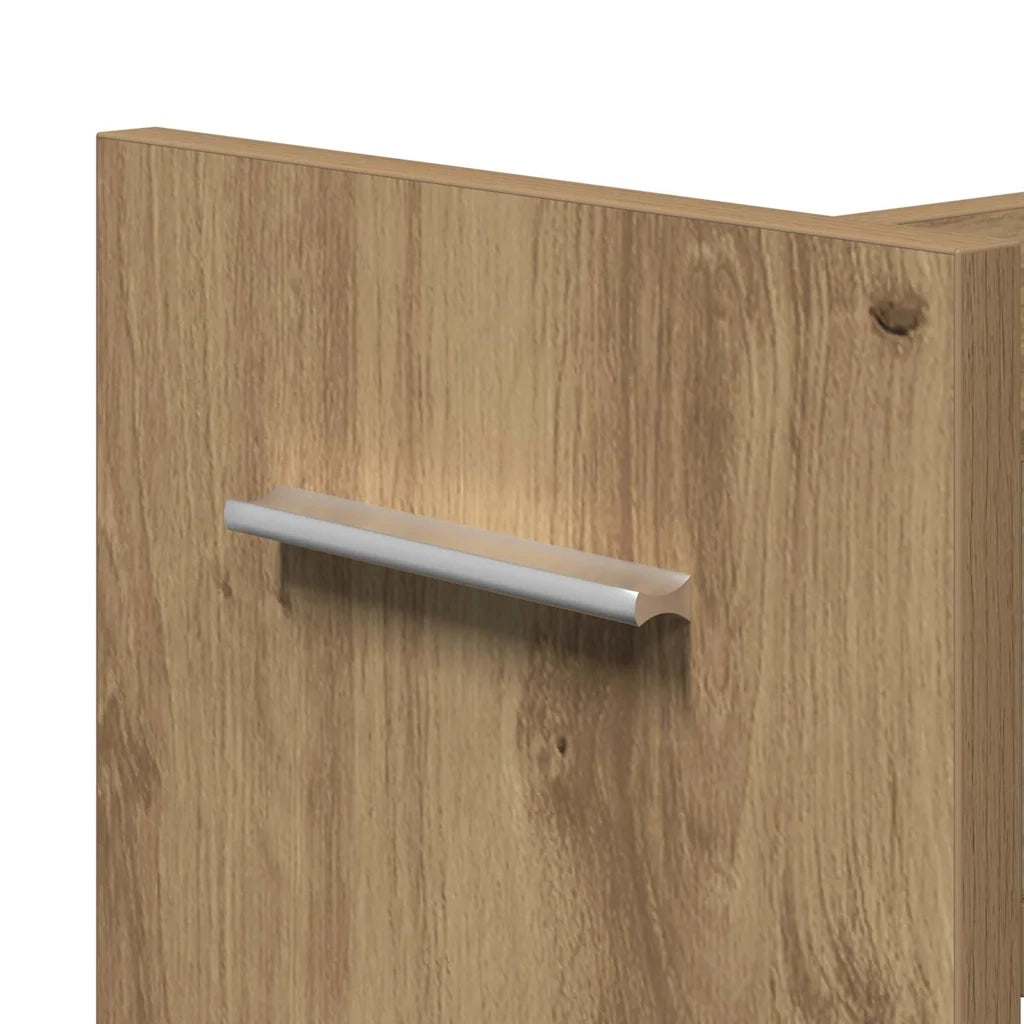 Armadietto con ruota Rovere artigianale 60 x 22 x 79 cm 869139