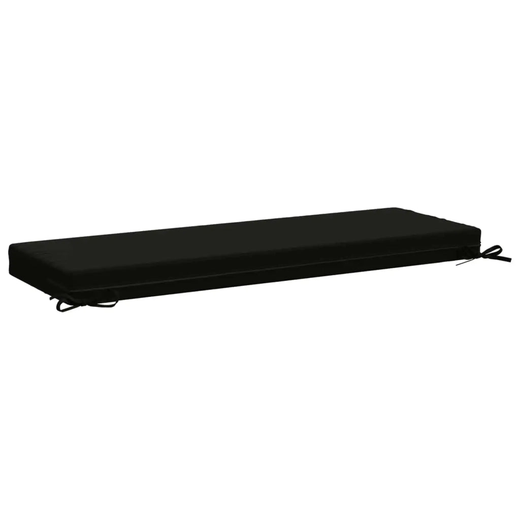 Cuscini per Panchina a 2 Pezzi SOEST 2 pz 100% Poliestere Nero 949691