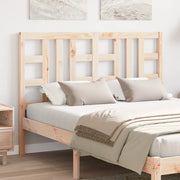 Testiera per Letto-Testata-Testiera Decorativa 141x4x100 cm in Legno Massello di Pino 177219
