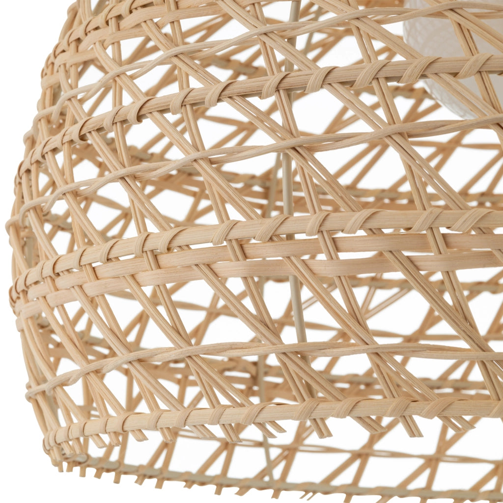 Lampada a sospensione Boho rattan Ø43 E27 25W Nowodvorski