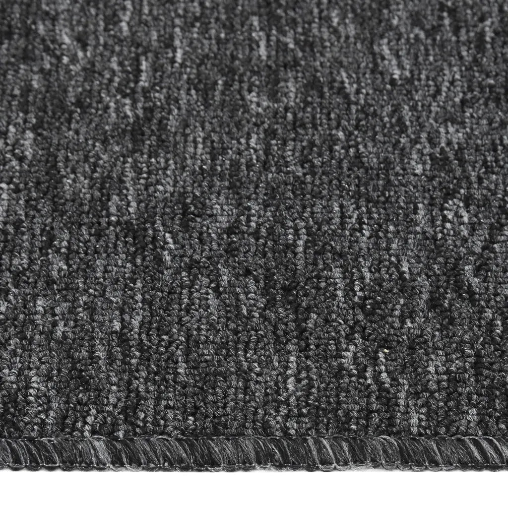Tappetini per Scale 15 pz 60x25 cm Antracite Rettangolari 340394