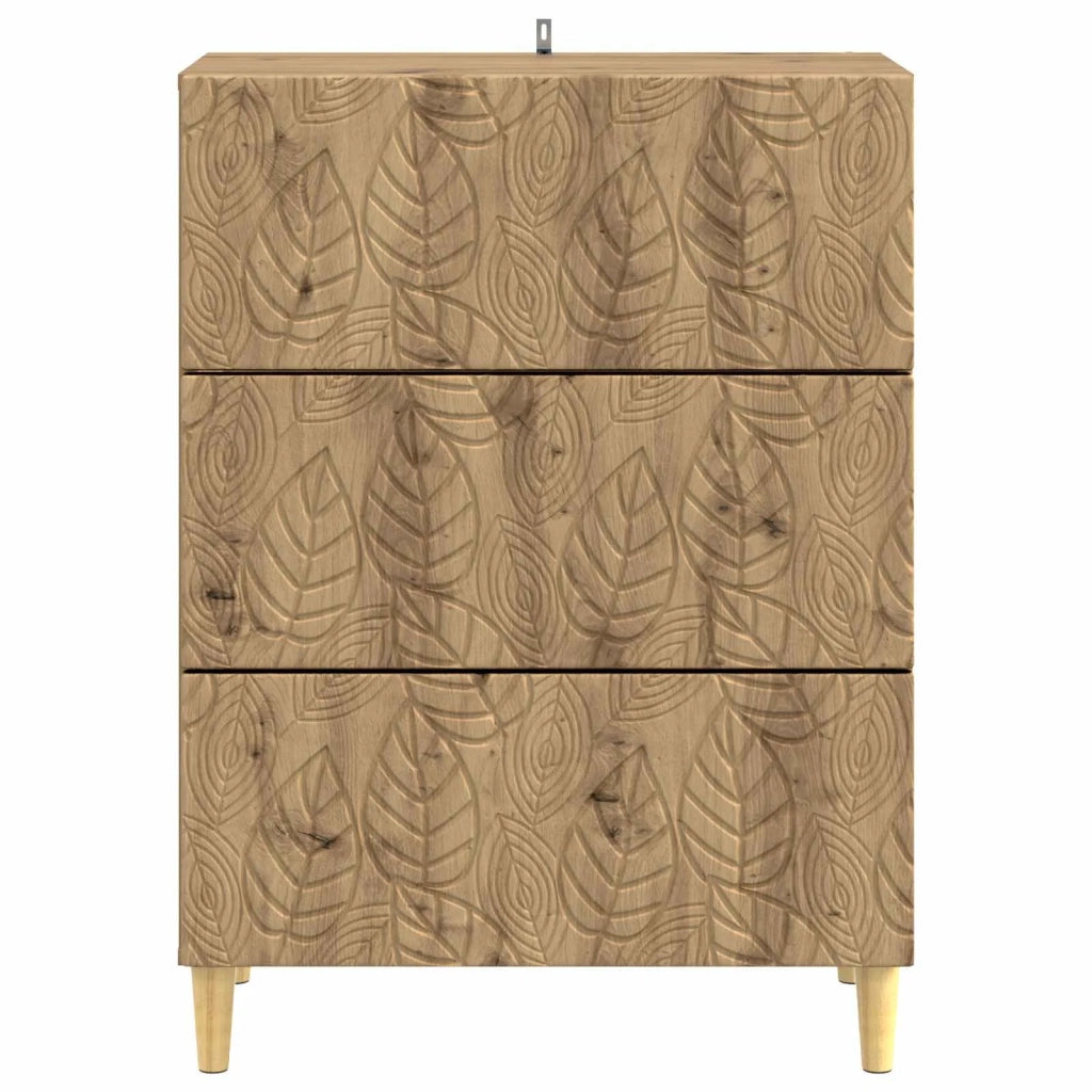 Mobile con Cassetti Rovere Artigianale 66 x 34,5 x 90 cm