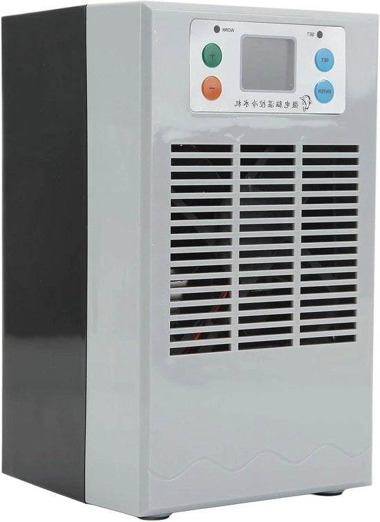 Chiller per acquario elettrico 70W - Regolazione di temperatura intelligente - per acquario - 20L - riscaldamento e raffreddamento