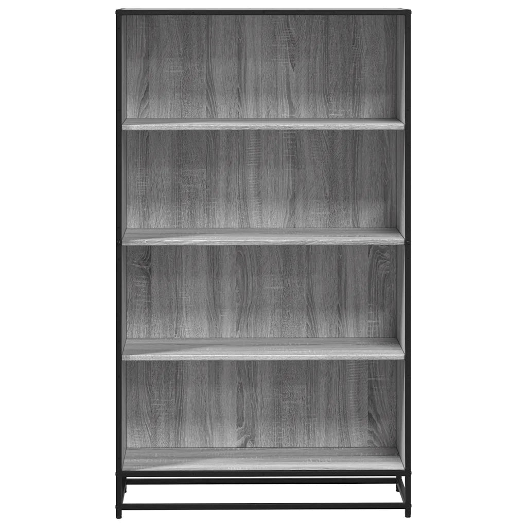 Libreria Grigio Sonoma 80,5x35x139 cm in Truciolato