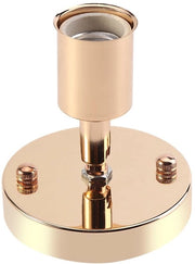 Lampada da soffitto Regolabile - Oro - Stile Vintage - E27 - Adatto per Salotto e Cucina