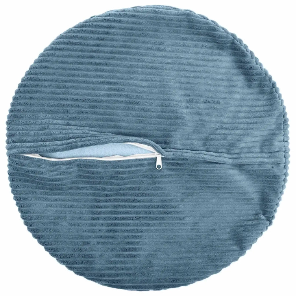 Federa 6 pcs HEERLEN Blu Ø 50 cm corduroy 922604