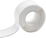 Tape a isolamento siliconico acqua resistente 25 x 100 cm - isolante per sanitari, cavi elettrici e altro - bianco - Adesivo impermeabile per riparazioni di emergenza
