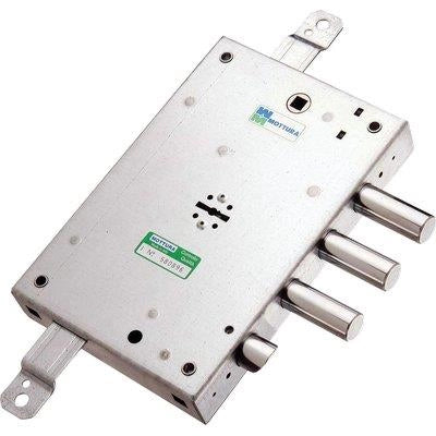 SERRATURA METALLO APPLICARE 52571ML MOTTURA  DM M4 TRIPL+SCR IP.MM 37 E.MM 63 DX/SX SP.MM 10