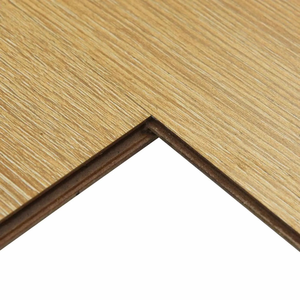 Pavimento in laminato 5 pcs Marrone Dorato 101 x 20 x 0,8 cm 42034084