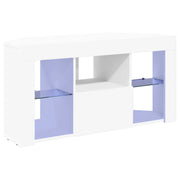 Mobile TV | Armadietto TV | Mobile Porta TV LED Angolare Bianco 100 x 40 x 50 cm